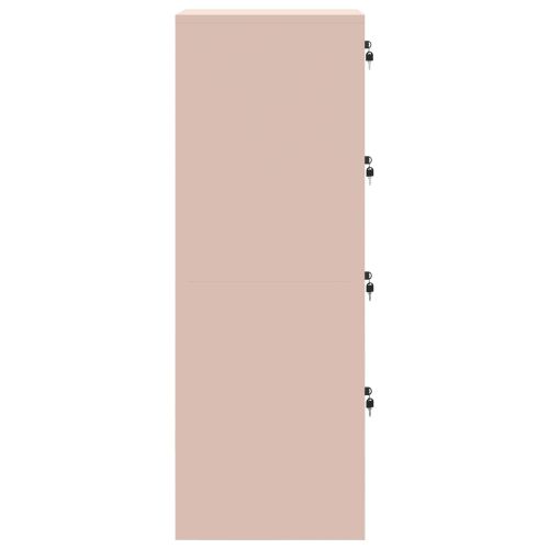 Кабинет за файлове с чекмедже 2 pcs Розово 44 x 50 x 106.5 см