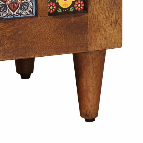 Служебен шкаф Орех 60 x 33,5 x 75 см Солидно мангово дърво