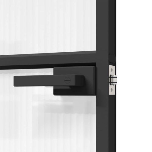 Врата за дом 93 x 201,5 x 3,5 см Алуминий и закалено стъкло