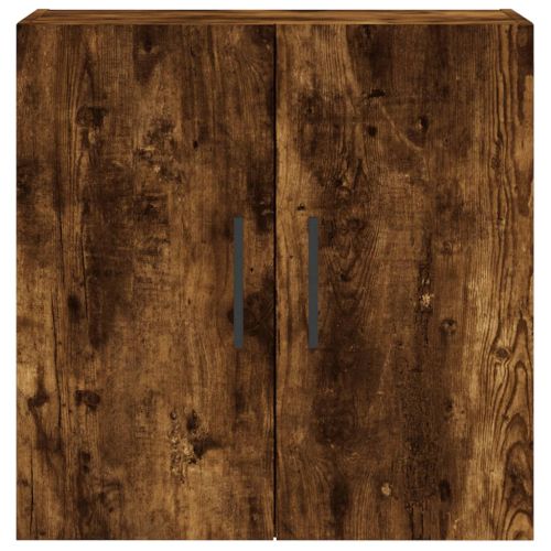 Стенен шкаф, опушен дъб, 60x31x60 см, инженерно дърво