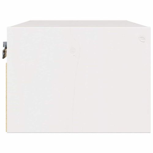 Нощно шкафче 2 pcs Бяло 50 x 32,5 x 24 см Борово дърво масив