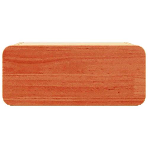 Нощно шкафче Кафяво с восъчно покритие 39 x 34 x 16,5 см