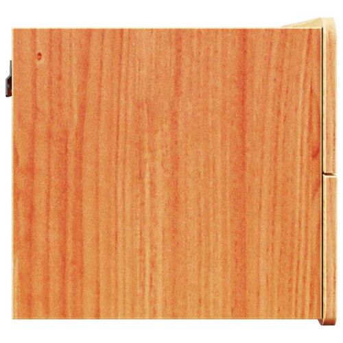 Нощно шкафче Кафяво с восъчно покритие 39 x 34 x 33 см