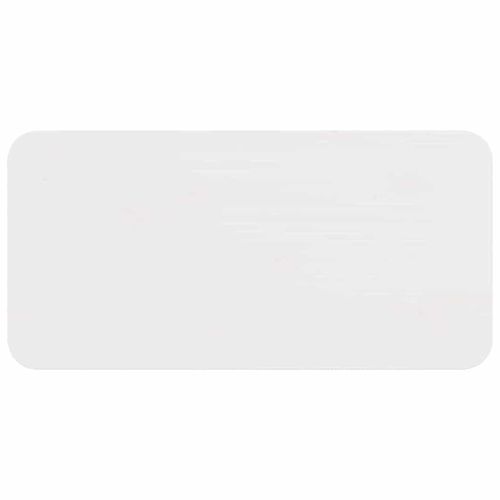 Масичка за кафе Бяло 80 x 39,5 x 33,5 см Борово дърво масив