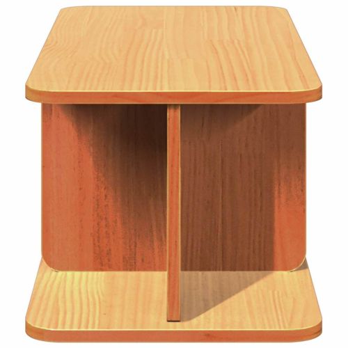 Масичка за кафе Кафяво с восъчно покритие 80 x 39,5 x 33,5 см