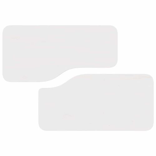 Масичка за кафе 2 pcs Бяло Борово дърво масив