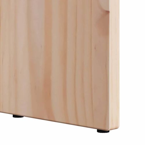 Масичка за кафе Естествен 50 x 50 x 35 cm Борово дърво масив