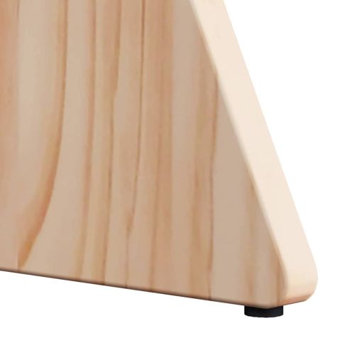 Масичка за кафе 3 pcs Естествен