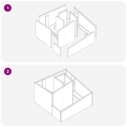 Градинска саксия Кафяво 60 x 60 x 50 см Патинираща стомана