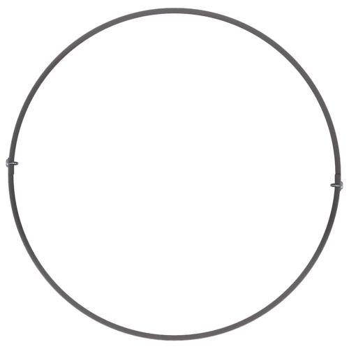 Градински саксии 5 pcs Черно 30 x 30 x 20 cm Стомана