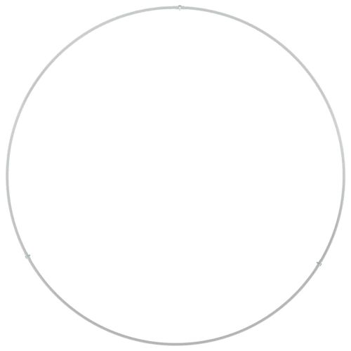 Градинска саксия 5 pcs Бяло 80 x 80 x 20 cm