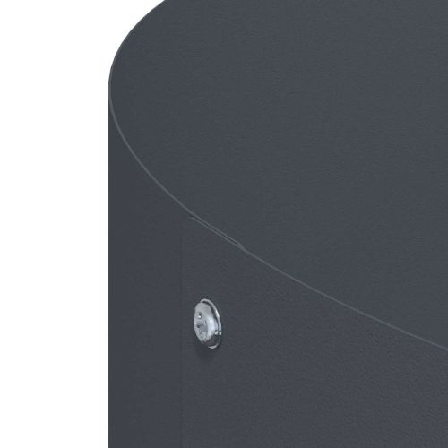 Градинска саксия 5 pcs Антрацит 80 x 80 x 20 cm