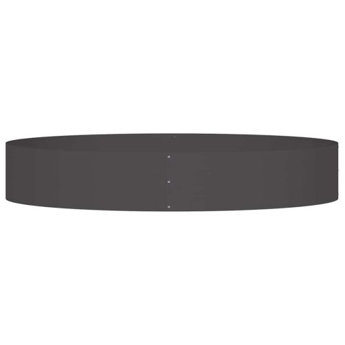 Градинска саксия Черно 120 x 120 x 20 см