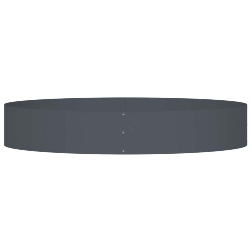 Градински саксии 5 pcs Антрацит 120 x 120 x 20 см Стомана