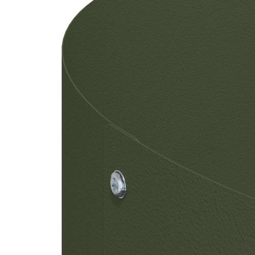 Градинска саксия 5 pcs Маслинено зелено 120 x 120 x 20 см