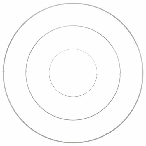 Градинска саксия Бяло 90 x 90 x 20 см Студено валцована стомана