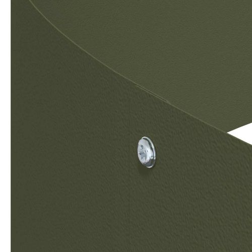 Градинска саксия Маслинено зелено 90 x 90 x 20 см