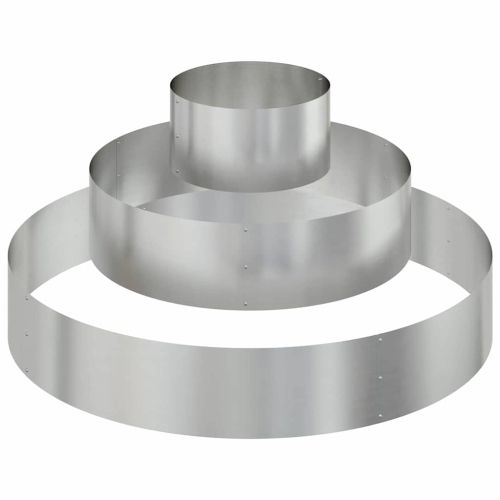 Градинска саксия Сребрист 120 x 120 x 20 см