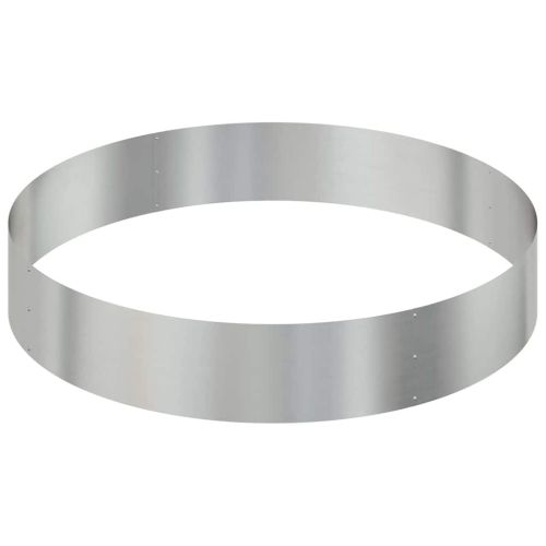 Градинска саксия Сребрист 120 x 120 x 20 см