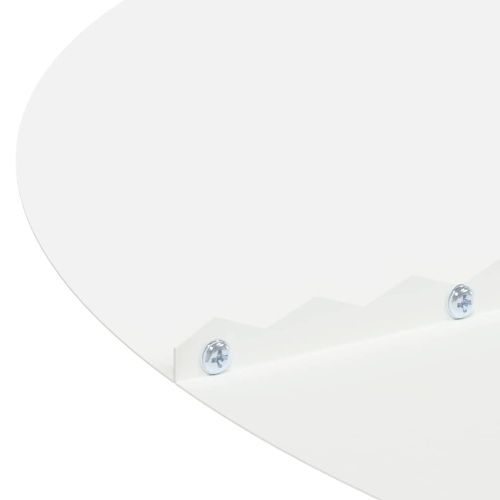 подходяща за плоски дървени халки 5 pcs Бяло Ø30 / 60 см Стомана