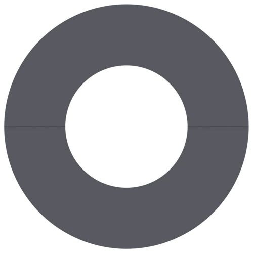 подходяща за плоски дървени халки 5 pcs Антрацит Ø30 / 60 см