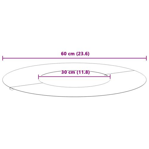 подходяща за плоски дървени халки 5 pcs Маслиненозелен