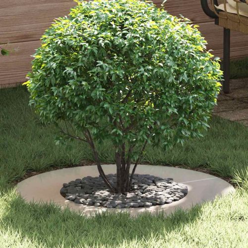 подходяща за плоски дървени халки 5 pcs Сребрист Ø40 / 70 см