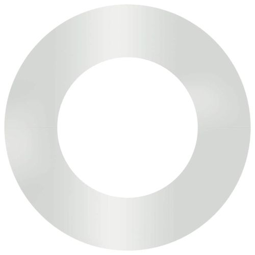 подходяща за плоски дървени халки 5 pcs Сребрист Ø40 / 70 см