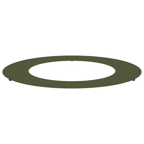 подходяща за плоски дървени халки Маслиненозелен Ø50 / 80 см
