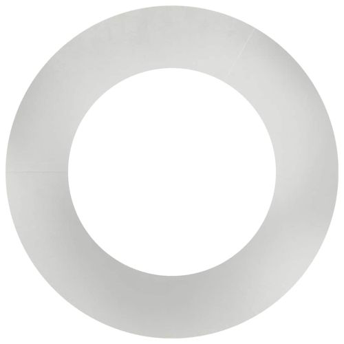 подходяща за плоски дървени халки Сребрист Ø50 / 80 см