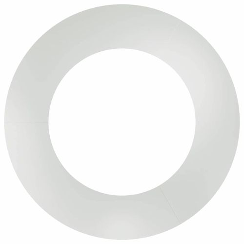 подходяща за плоски дървени халки 5 pcs Сребрист Ø50 / 80 см