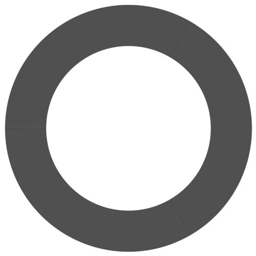 подходяща за плоски дървени халки Черно Ø60 / 90 см Стомана