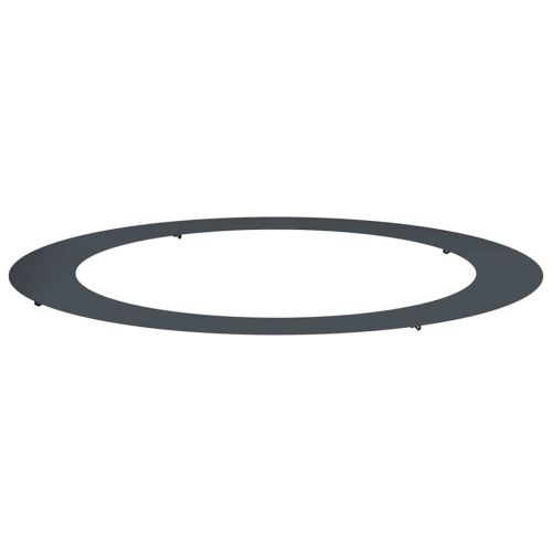 подходяща за плоски дървени халки Антрацит Ø90 / 120 см Стомана