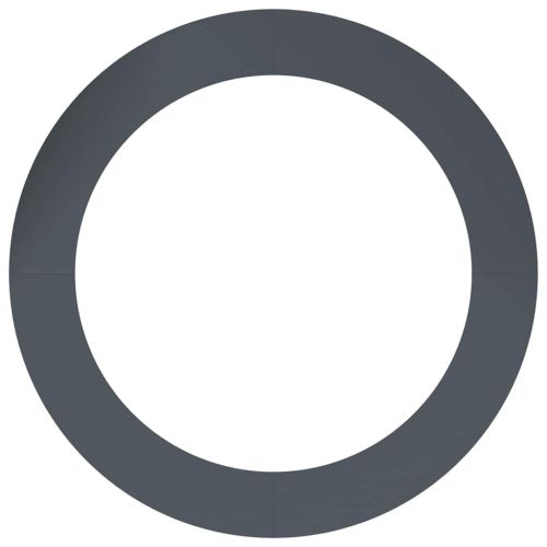 подходяща за плоски дървени халки Антрацит Ø90 / 120 см Стомана