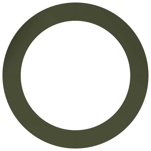 подходяща за плоски дървени халки Маслиненозелен Ø90 / 120 см