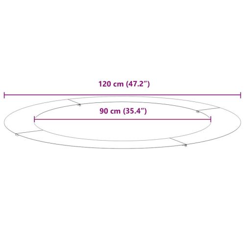 подходяща за плоски дървени халки 5 pcs Маслиненозелен
