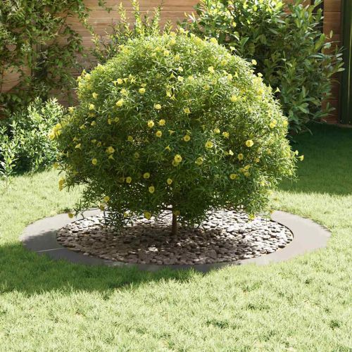 подходяща за плоски дървени халки Сребрист Ø90 / 120 см