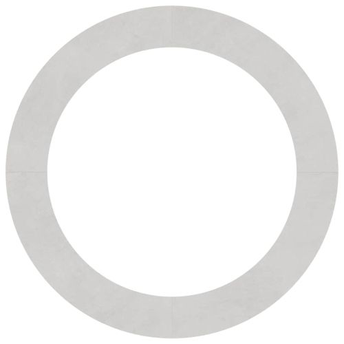 подходяща за плоски дървени халки 5 pcs Сребрист Ø90 / 120 см