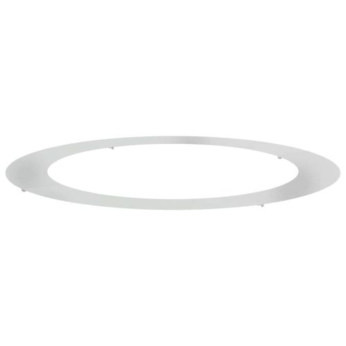 подходяща за плоски дървени халки Сребрист Ø90 / 120 см