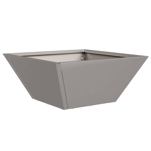 Градинска саксия 5 pcs Ръждясало 35 x 35 x 15 см