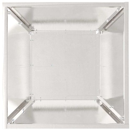 Градинска саксия 5 pcs Сребрист 40 x 40 x 15 см