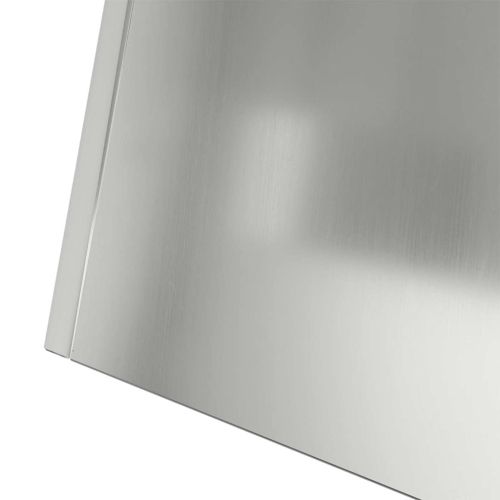 Саксия с колона 2 pcs Сребрист 35 x 35 x 73 см