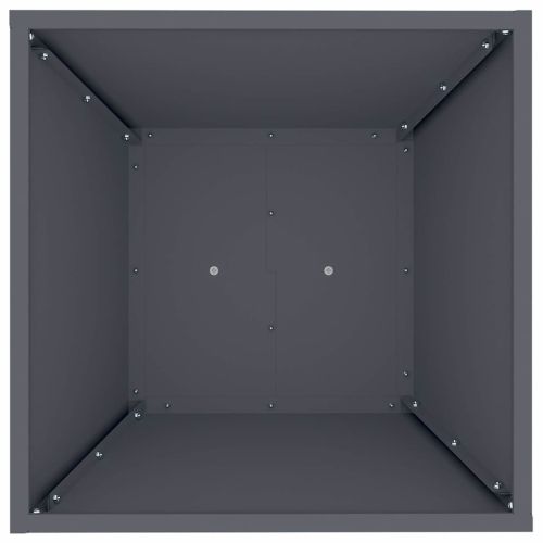 Саксия с колона Антрацит 40 x 40 x 100 cm