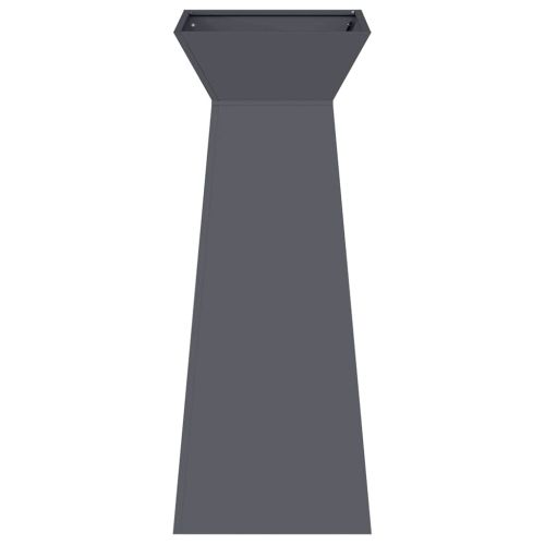 Саксия с колона 2 pcs Антрацит 40 x 40 x 100 cm