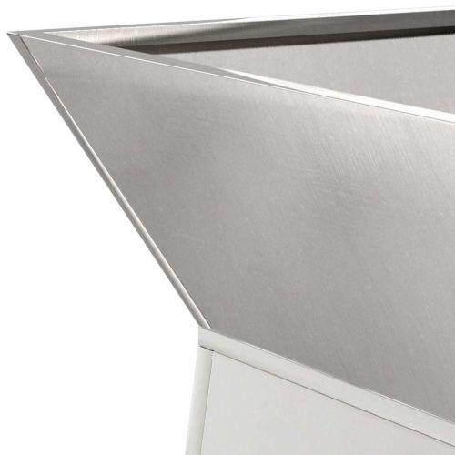 Саксия с колона Сребрист 40 x 40 x 100 cm