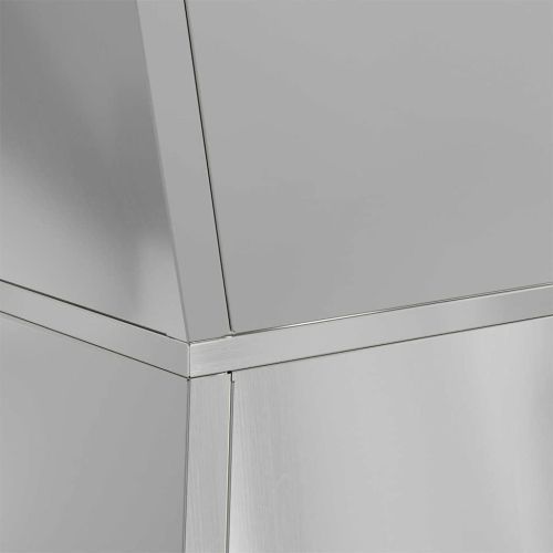 Саксия с колона 2 pcs Сребрист 40 x 40 x 100 cm