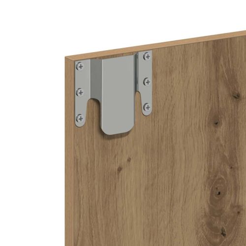 Шкаф с огледало с рафт Дъб 60 x 31,5 x 62 см Инженерно дърво