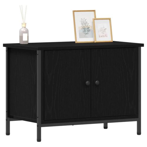 ТВ шкаф Черния дъб 60 x 35 x 45 см Инженерно дърво