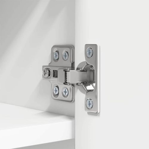 Стенен закачалка за палта Бяло 50 x 20 x 30 см Инженерно дърво