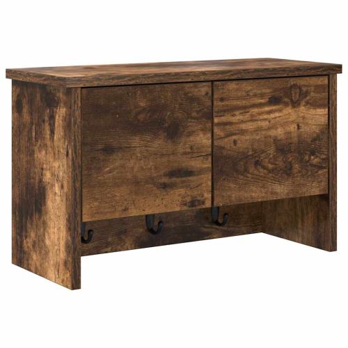 Стенен закачалка за палта с рафт Димян дъб 50 x 20 x 30 см